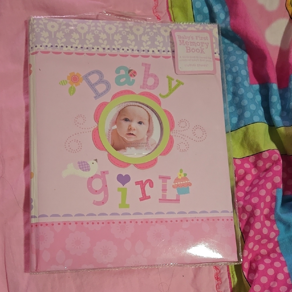Baby Girl Memory Book
